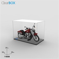 Teca ClearBox per set LEGO 10269 - Harley-Davidson Fat Boy FaBiOX