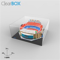Teca ClearBox per set LEGO 10299 - Santiago Bernabéu FaBiOX