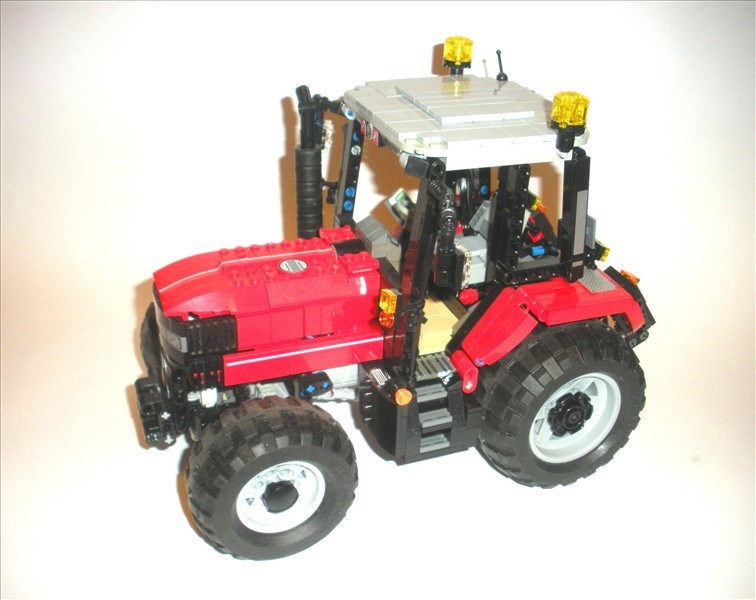 Radio controlled tractor