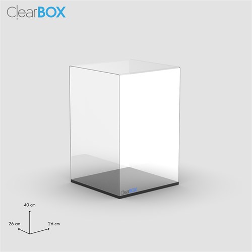 Teca ClearBox per set LEGO modulare alto fino a 40 cm di altezza FaBiOX