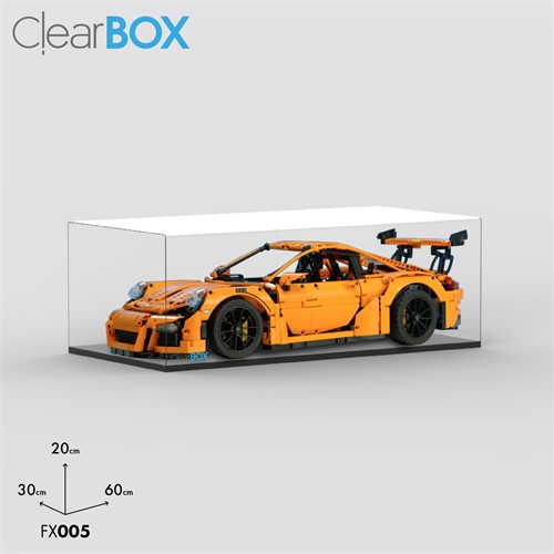 Teca ClearBox per set LEGO 42056 - Porsche 911 GT3 RS FaBiOX