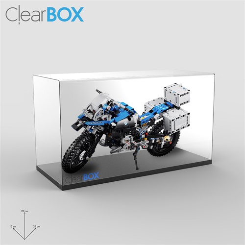 Teca ClearBox per set LEGO 42063 - BMW R 1200 GS Adventure