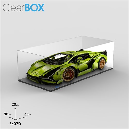 Teca ClearBox per set LEGO 42115 - Lamborghini Sian FKP 37 FaBiOX