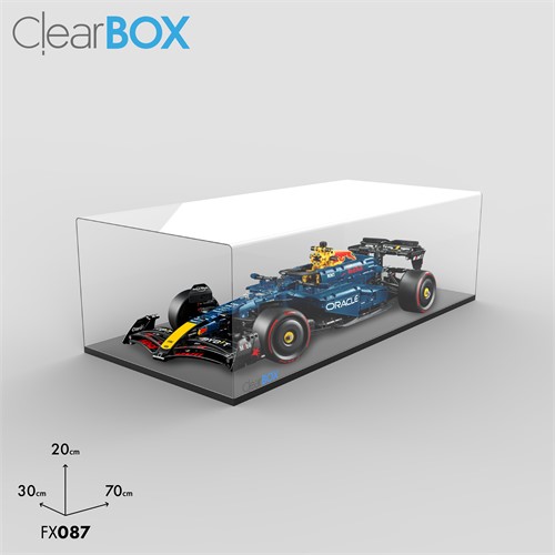 Teca ClearBox per set LEGO 42206 Monoposto F1 Oracle Red Bull Racing RB20