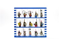 Espositori Fabiox per minifigure LEGO - versione grande - 4 pezzi senza plate