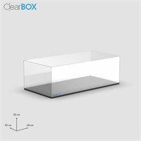 Teca ClearBox 60x30x20 cm per modellismo FaBiOX