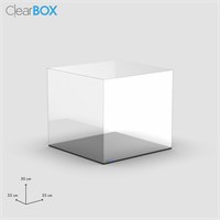 Teca ClearBox 55x55x50 cm per modellismo