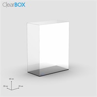 Teca ClearBox 25x50x65 cm per modellismo
