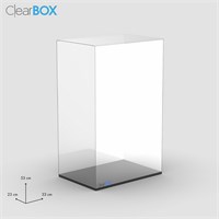 Teca ClearBox 33x23x53 cm per modellismo