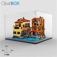 Teca ClearBox per set LEGO 21359 - Riviera Italiana FaBiOX