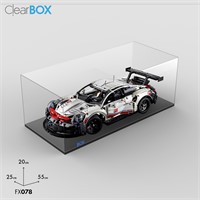 Teca ClearBox per set LEGO 42096 - Porsche 911 RSR FaBiOX