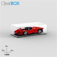Teca ClearBox per set LEGO 42143 - Ferrari Daytona SP3 FaBiOX
