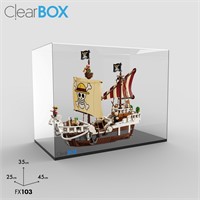 Teca ClearBox per set LEGO 75639 - Nave Pirata One Piece FaBiOX